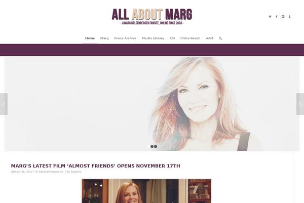 Enfold-child theme site design template sample