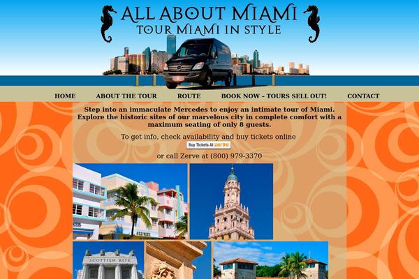 allaboutmiamitours.com site used Allaboutmiamitours