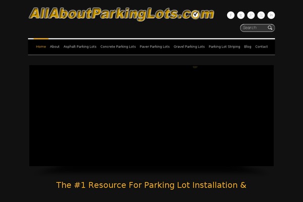 allaboutparkinglots.com site used Clean-retina-pro