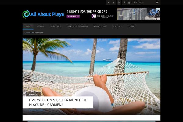 BUCKET theme site design template sample