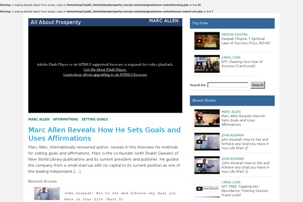GeneratePress theme site design template sample