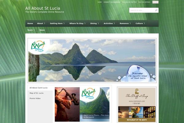 Journey theme site design template sample