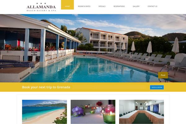 Victoria theme site design template sample