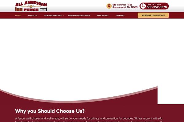allamerfence.com site used Aaf