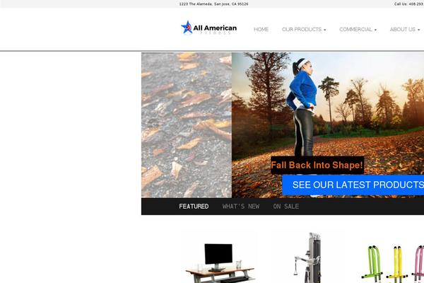Sportexx theme site design template sample