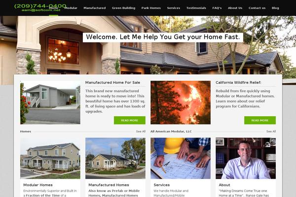 Passage theme site design template sample