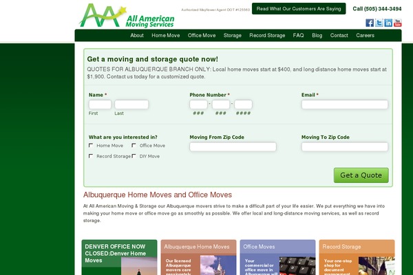 allamericanmoves.com site used Allamerican2