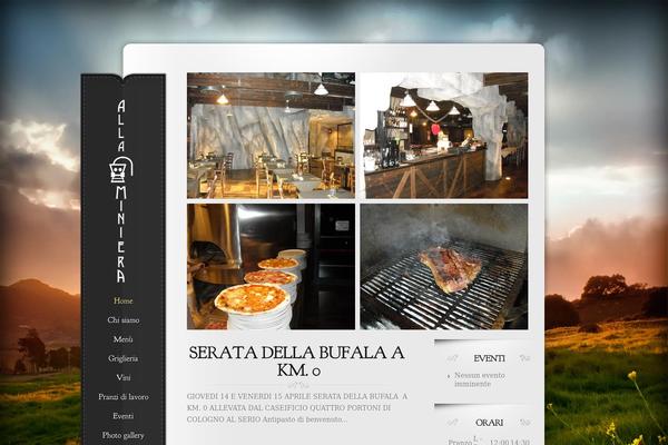 Memoir theme site design template sample