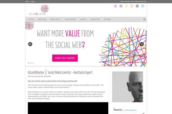 Modernize theme site design template sample