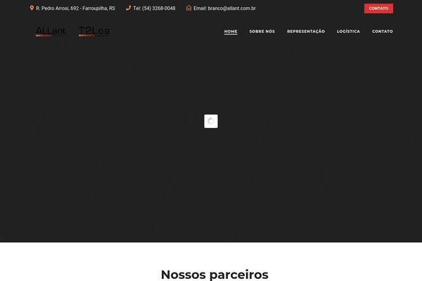 allant.com.br site used Globax