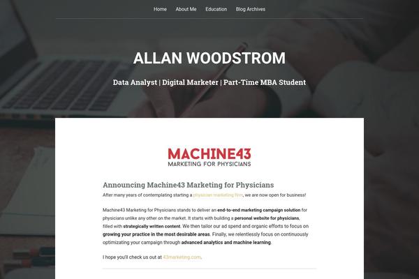 Padhang theme site design template sample