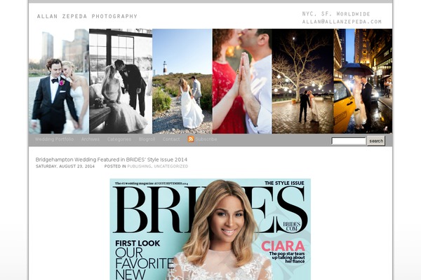 allanzepeda.com site used Prophoto4