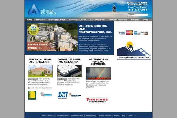 iCompany theme site design template sample