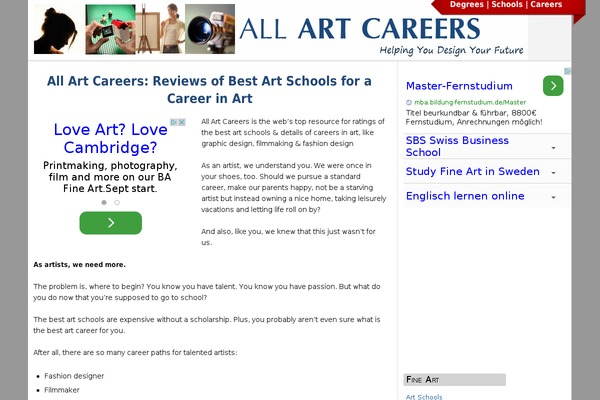 Thesis 1.8 theme site design template sample