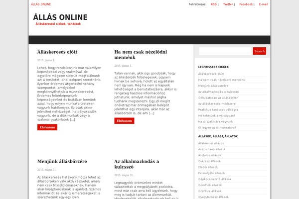Thewebnews theme site design template sample
