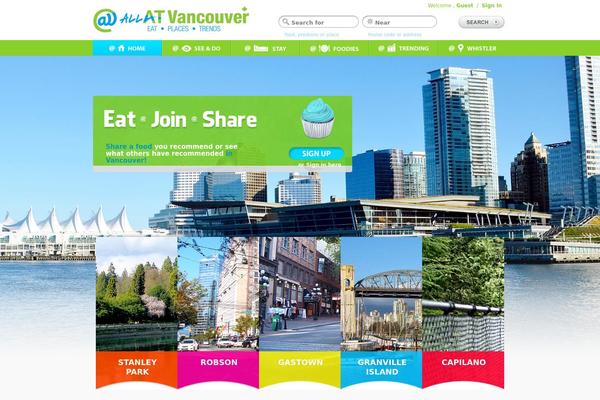 Geo Places v3 theme site design template sample