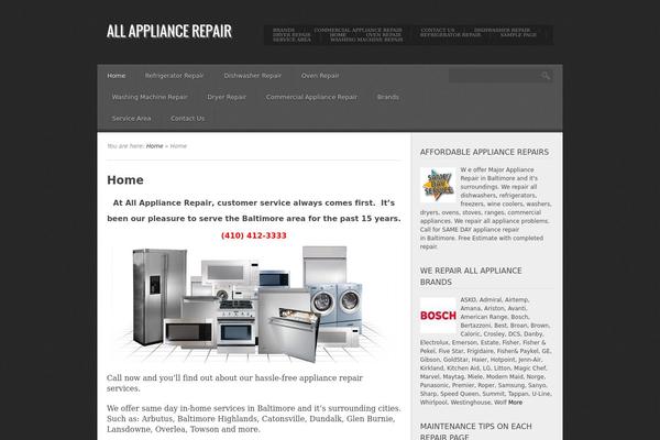 allbaltimoreappliancerepair.com site used Insomnia