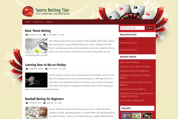 allbettingpredictions.com site used Casinostar