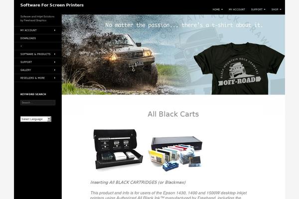 Twentyfourteen Child theme site design template sample