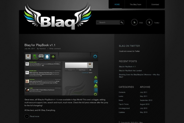 Piano Black theme site design template sample