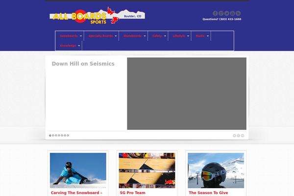 allboardssports.com site used Swagger Child Theme