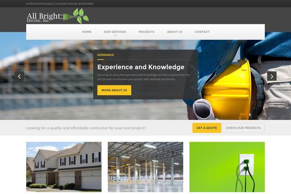 BuildPress theme site design template sample