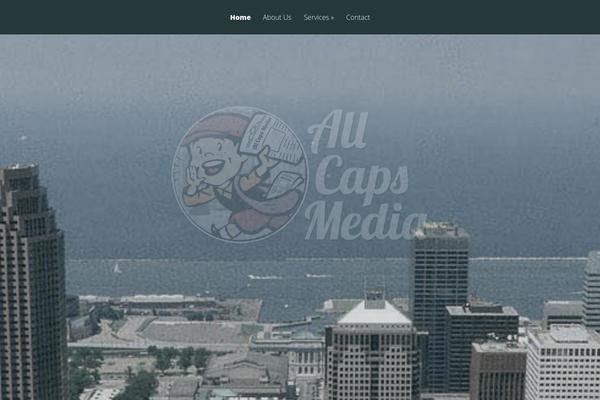 Vertex theme site design template sample