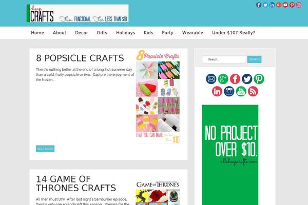 Blueblog theme site design template sample