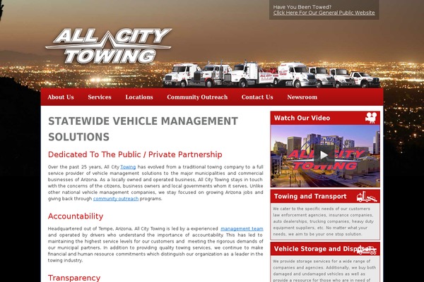 allcitytowing.com site used Allcitytowing