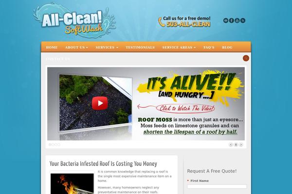 Alyeska theme site design template sample