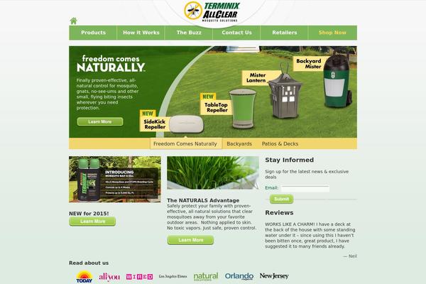 allclearmister.com site used Markup