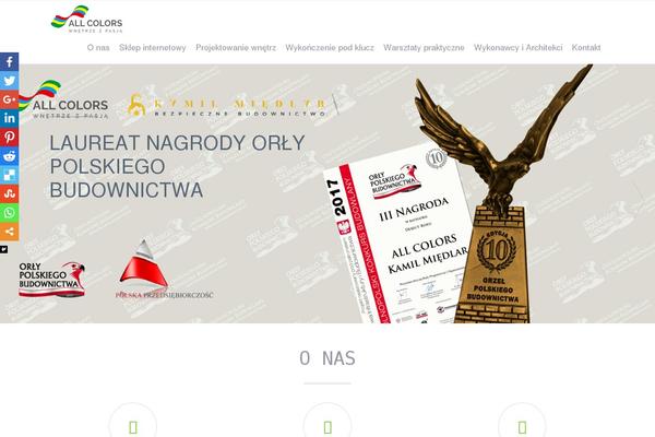 Site using CPO Widgets plugin