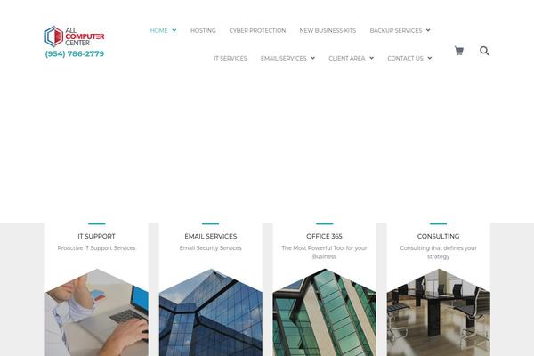 The Company theme site design template sample