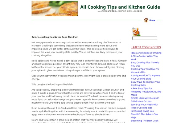 allcookingtips.com site used Julia5.7