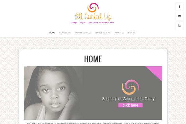 Capture theme site design template sample