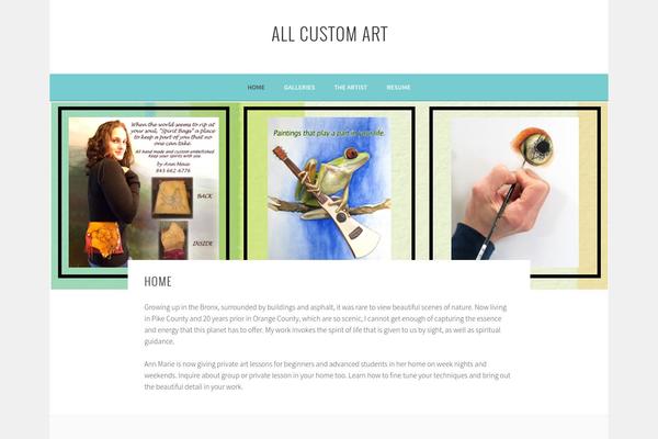 Sela theme site design template sample