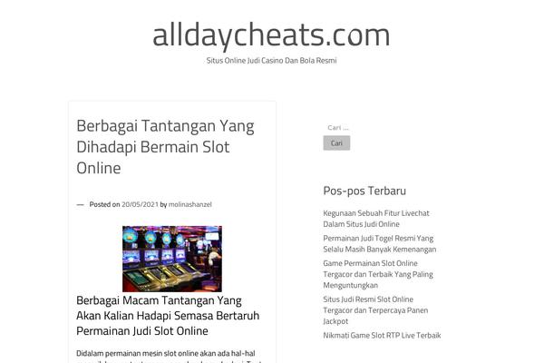 alldaycheats.com site used Xsimply