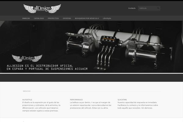 Replete theme site design template sample