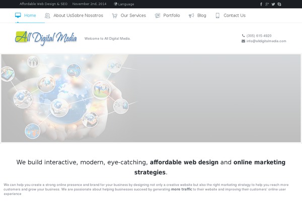 Im-startup theme site design template sample