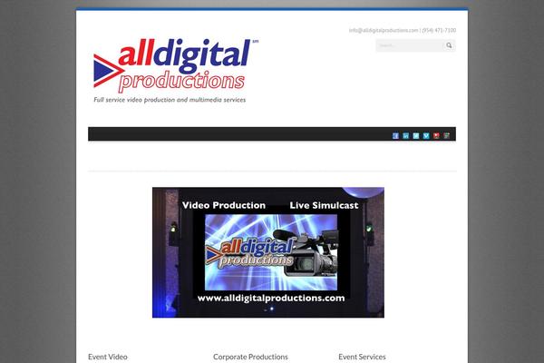 Blue Diamond v1.09 theme site design template sample