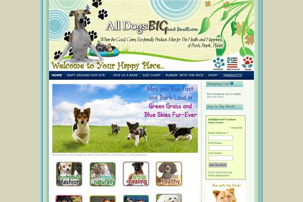 Magicland theme site design template sample