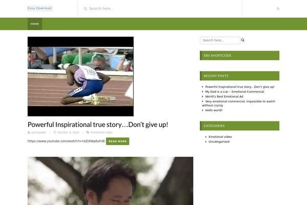 Jarida theme site design template sample