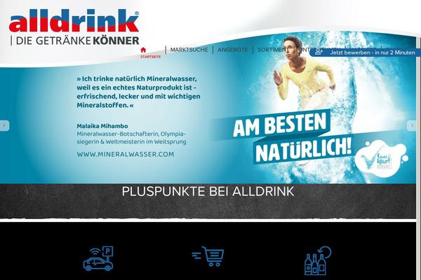 alldrink.de site used Alldrink