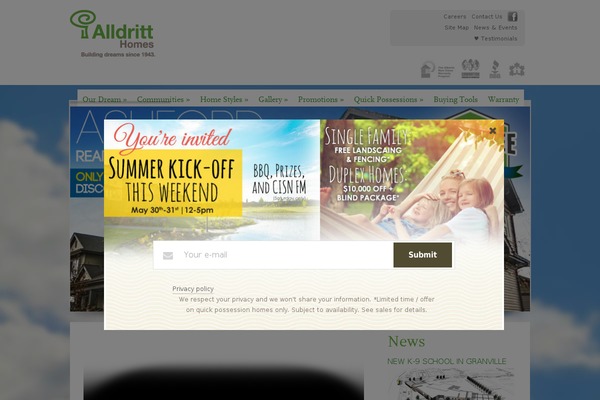 alldritthomes.com site used Alldritt