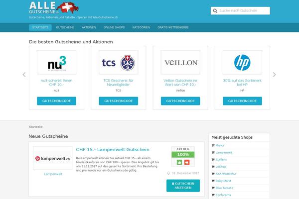 Clipper theme site design template sample