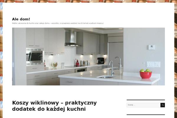 Storefront theme site design template sample