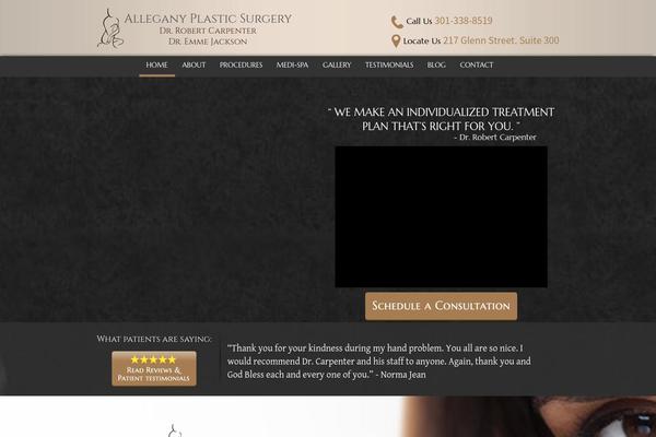 alleganyplasticsurgery.com site used Carpenter