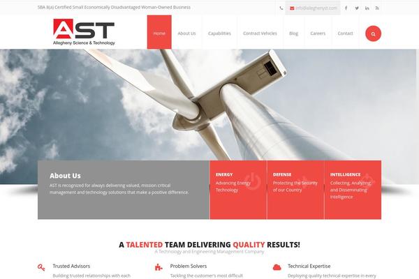 Erika theme site design template sample