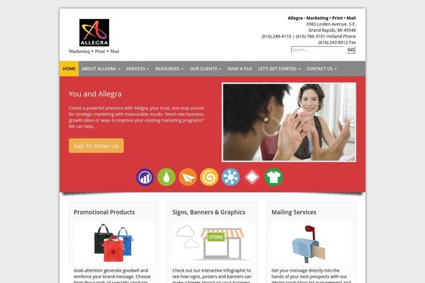 allegragr.com site used Allegra