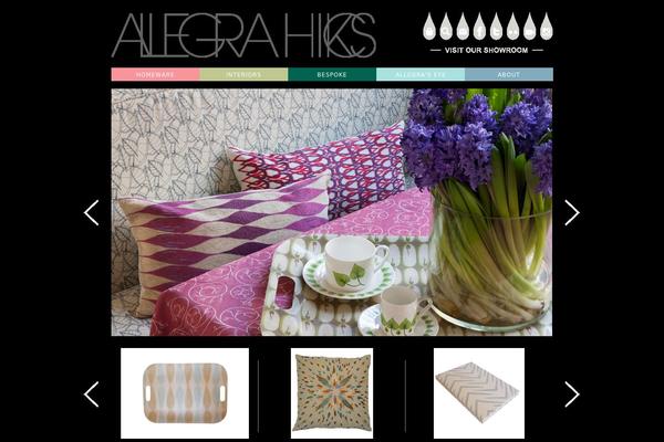 allegrahicks.com site used Allegrahicks